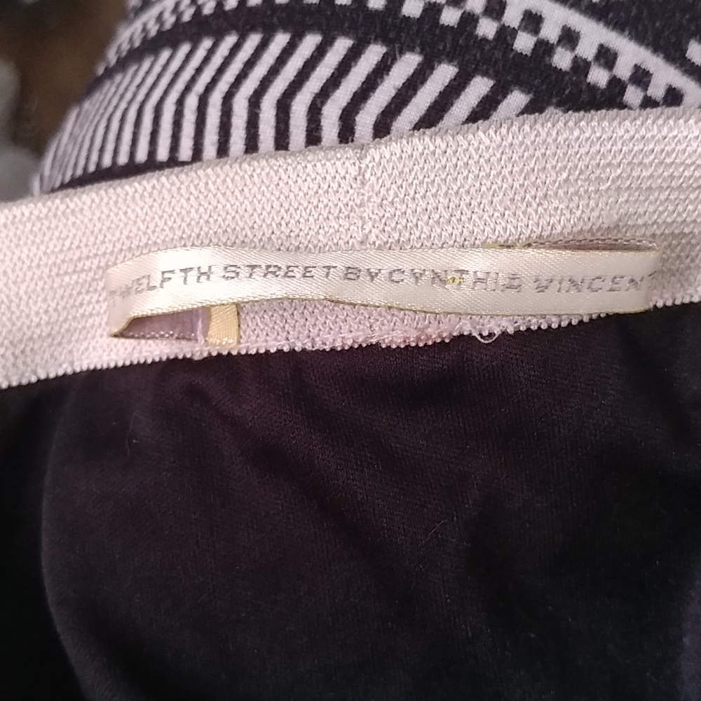 Black long soft skirt